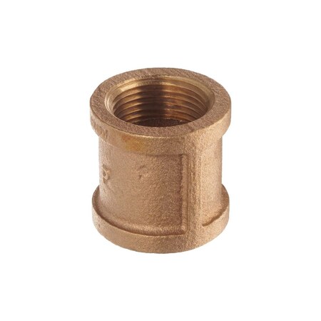 Thrifco Plumbing 2 Inch Brass Coupling 5318025